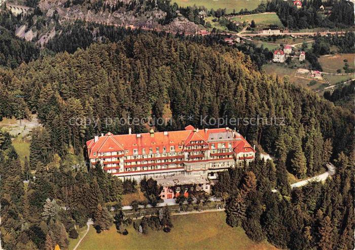 Semmering Niederoesterreich AT Kurhotel Fliegeraufnahme