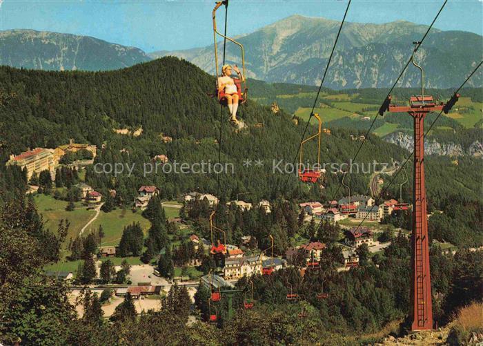 Hirschenkogel 1300m Semmering Niederoesterreich AT Schneeberg Sessellift