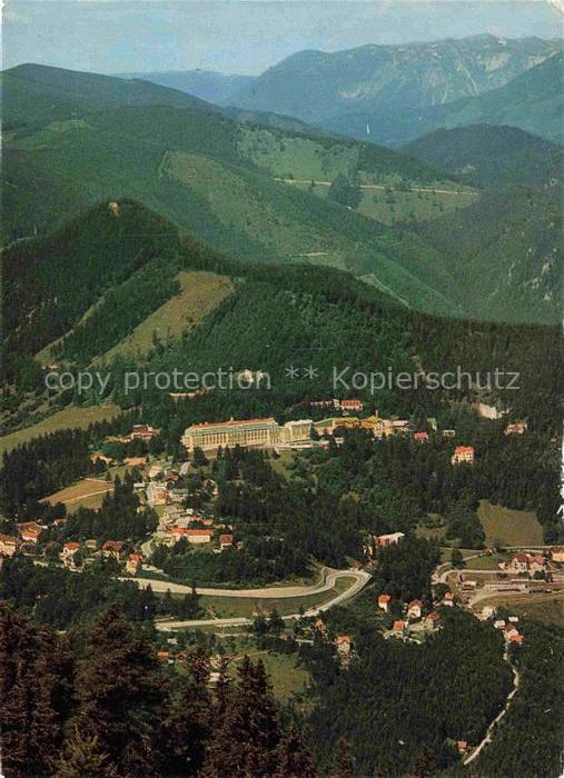 Semmering Niederoesterreich AT Fliegeraufnahme