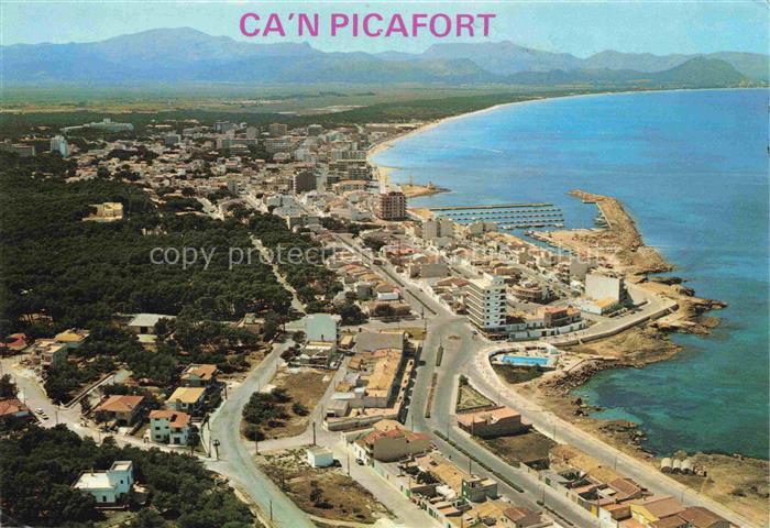 Can Picafort C an Picafort Mallorca ES Fliegeraufnahme