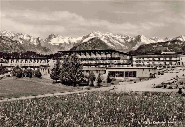 Sonthofen Allgaeu Bayern Alpen Moorbad Sonnenalp