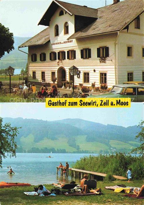 Zell am Moos Mondsee Oberoesterreich AT Gasthof zum Seewirt Mondseepanorama