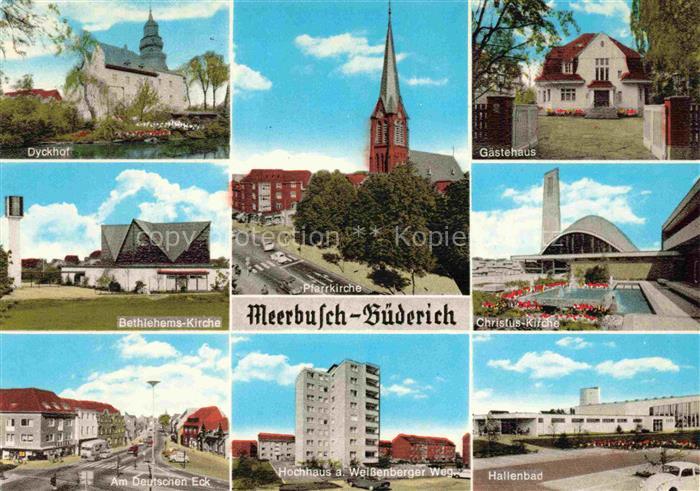 Buederich Meerbusch NRW Dyckhof Bethlehems Kirche Am Deutschen Eck Pfarrkirche H