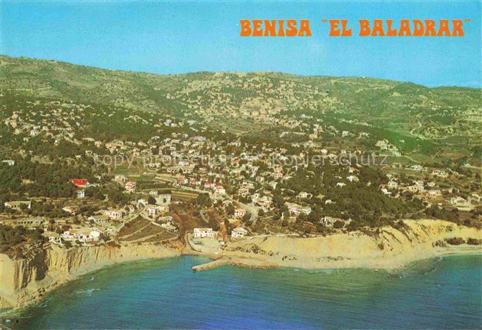 Benisa Alicante ES El Baladrar Fliegeraufnahme
