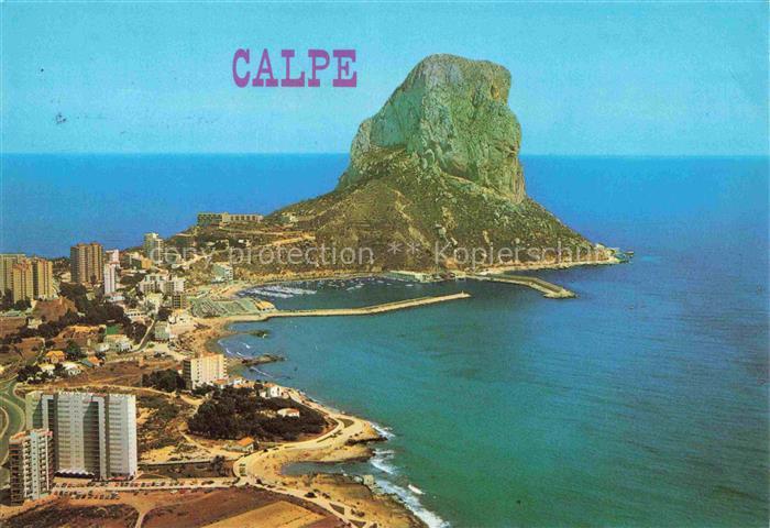 Calpe Calp Alicante ES Playas y Penon