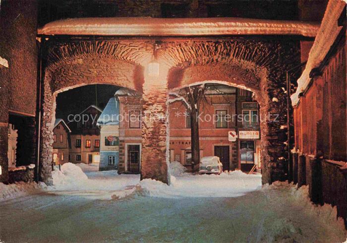 Schladming Obersteiermark AT Motiv in einer Winternacht