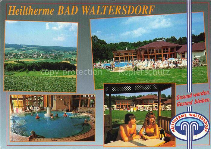 Bad Waltersdorf Steiermark AT Panorama Heiltherme Hallenbad Restaurant