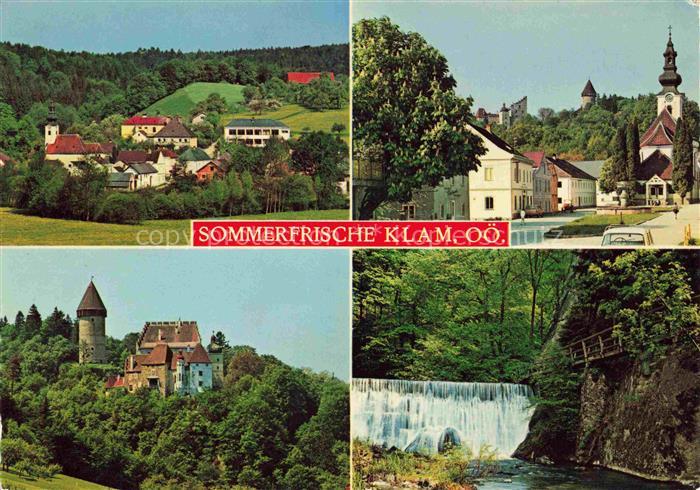 Klam Oberoesterreich AT Schloss Clam Klammschlucht