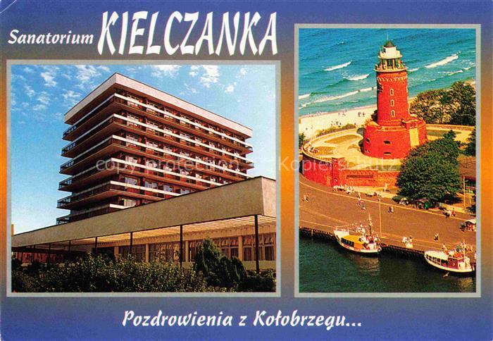 Kolberg  Ostseebad KOLOBRZEG PL Sanatorium Kielczanka Leuchtturm