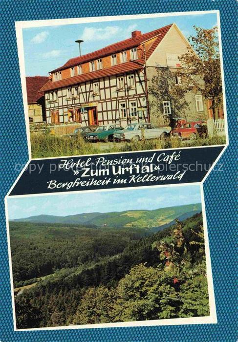 Bergfreiheit Bad Wildungen Hessen Hotel Pension Zum Urftal Kellerwald Fliegerauf