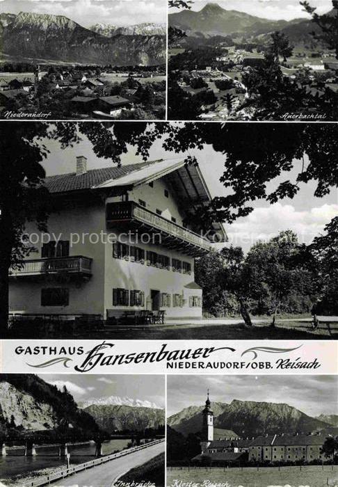 Niederaudorf Inn Oberaudorf Bayern Panorama Auerbachtal Gasthaus Hansenbauer Inn