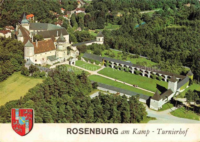 Rosenburg Kamp Burg Rosenburg-Mold Waldviertel Niederoesterreich AT Turnierhof m
