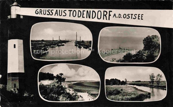 Todendorf Ostsee Ploen Panker Schleswig-Holstein Hafen Strand Landschaftspanoram