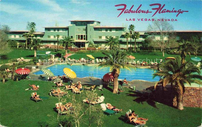 LAS VEGAS Nevada USA Fabulous Flamingo Hotel Swimming Pool