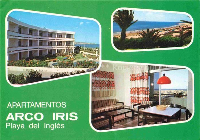 Playa del Ingles Gran Canaria ES Apartamentos Arco Iris Strand