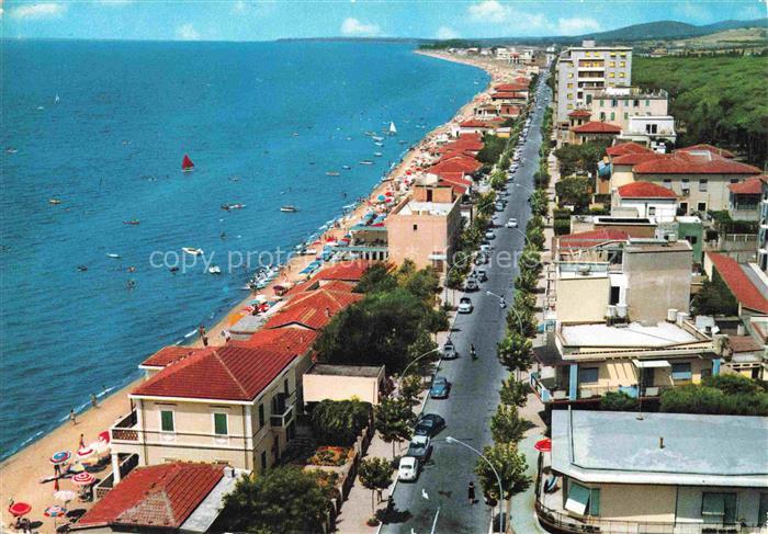 FOLLONICA Grosseto Toscana IT Lungomare e scorcio panoramico