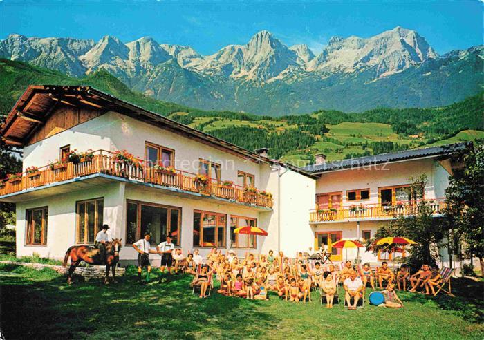 Windischgarsten Kirchdorf Krems Oberoesterreich AT Pension Gasthof Sperl Terrass