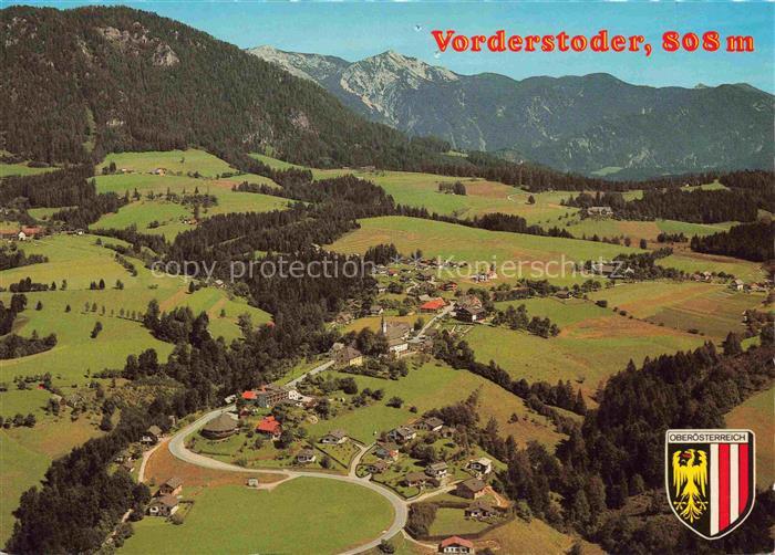 Vorderstoder AT Panorama Erholungsort im Pyhrn-Priel-Gebiet