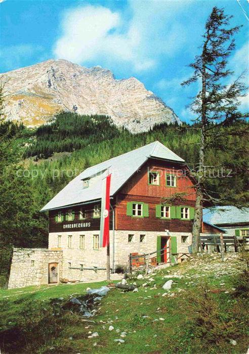 Spital Pyhrn Oberoesterreich AT Rohrauerhaus am Pyhrgasgatterl Blick gegen Gross