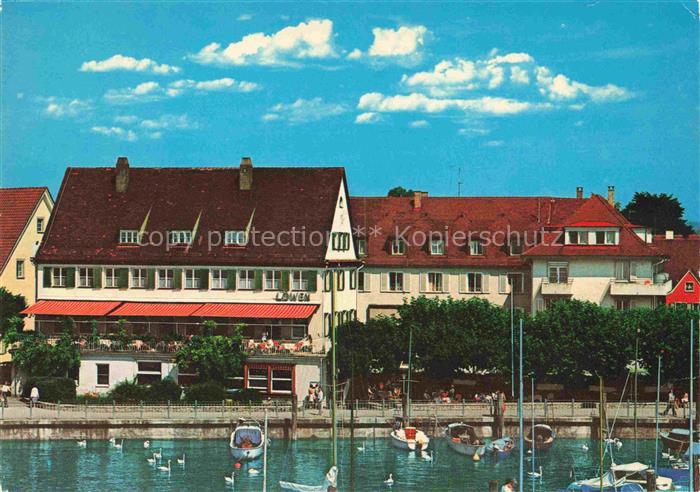 Langenargen Bodensee Hotel Loewen Seglerhafen