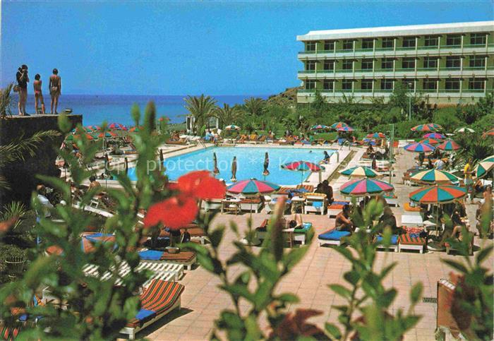 Lanzarote Kanarische Inseln ES Hotel San Antonio Playa de los Pocillos Piscina