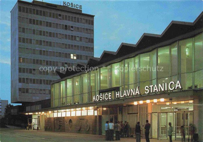 KOSICE Kassa Kaschau Slovakia Hlavna stanica