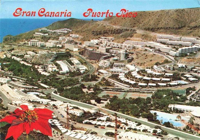 Puerto Rico de Gran Canaria ES Vista parcial aérea
