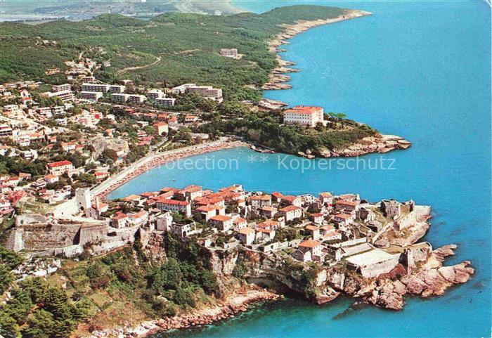 Ulcinj Montenegro Fliegeraufnahme