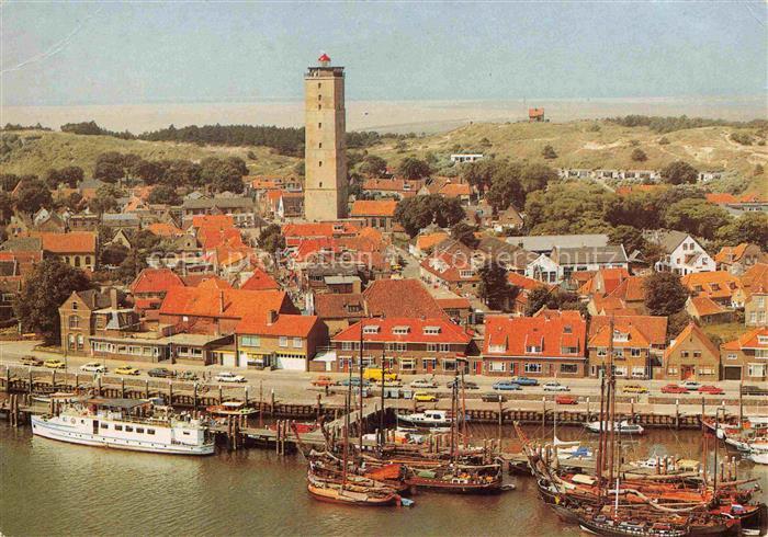 TERSCHELLING Friesland NL Panorama Hafen