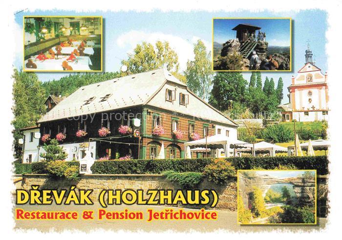 Jetrichovice Dittersbach CZ Restaurace Penzion Drevák