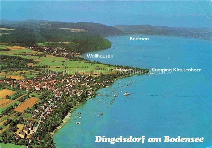 Dingelsdorf Konstanz Bodensee BW Panorama Camping Klausenhorn Wallhausen Bodman