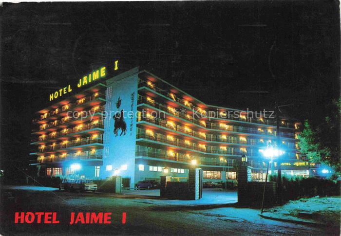 TARRAGONA Cataluna ES Hotel Jaime Nachtaufnahme