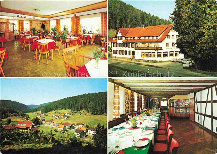 Gompelscheuer Enzkloesterle Calw BW Hotel Gasthof Enzursprung Gastraeume Panoram