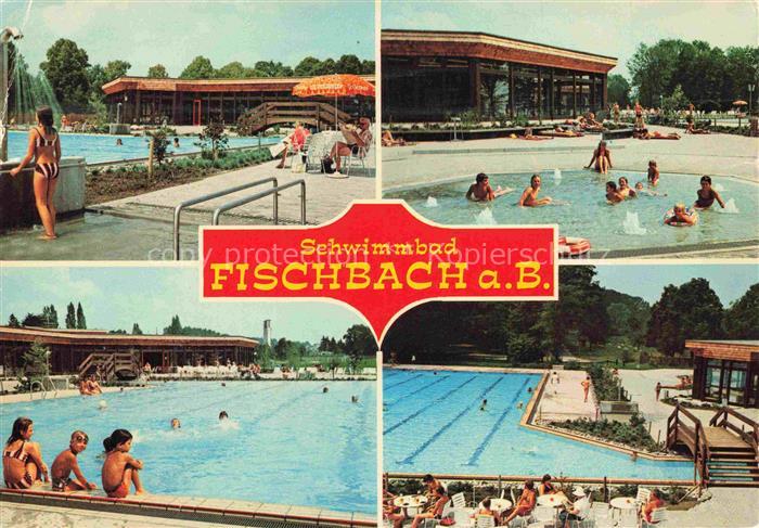 Fischbach Bodensee Friedrichshafen BW Staedtisches Schwimmbad am See