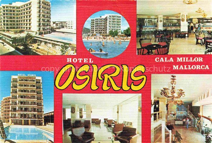 CALA MILLOR Mallorca ES Hotel Osiris Restaurant Swimming Pool Strand