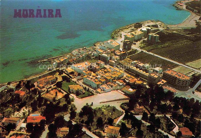 Moraira Alicante Valenciana ES Vista aérea