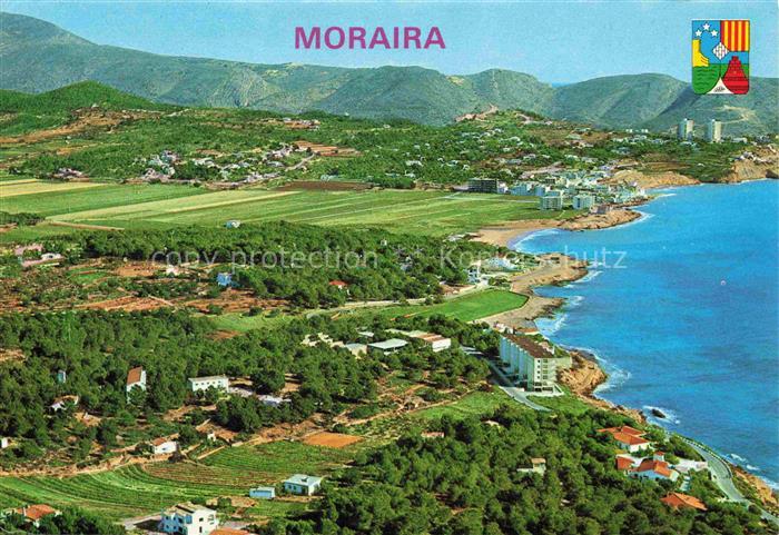 Moraira Alicante Valenciana ES Panorama vista aérea