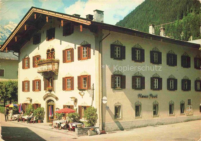 Mayrhofen Zillertal Tirol AT Hotel Café Restaurant Neue Post