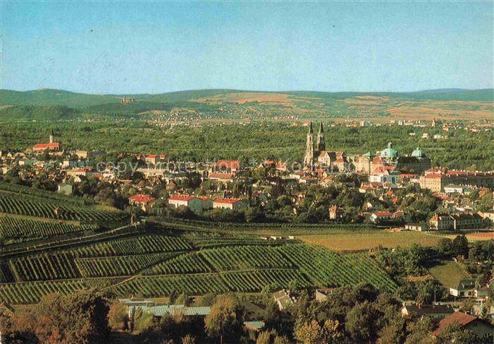 Klosterneuburg Panorama Ansicht mit Kirche