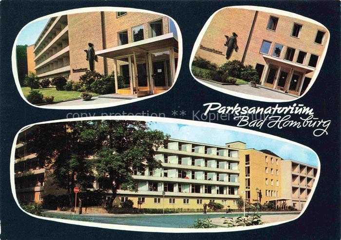 BAD HOMBURG von der Hoehe Hessen Parksanatorium