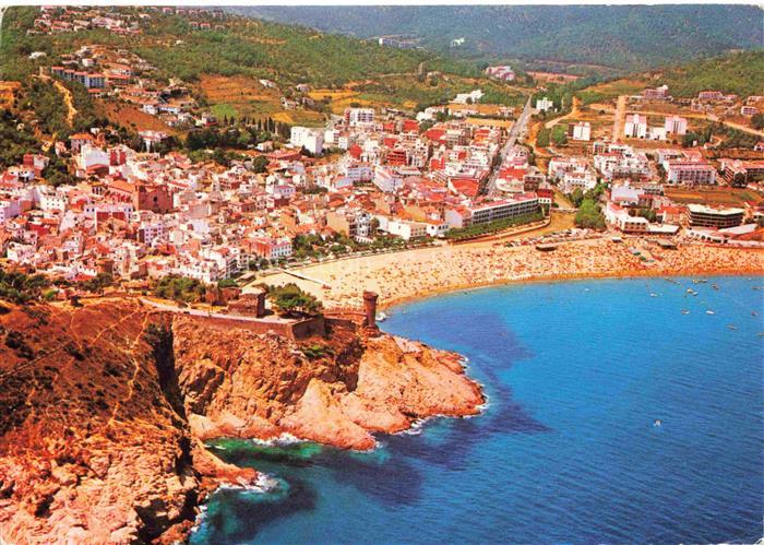 TOssA DE MAR Costa Brava Gerona ES Vista general aérea
