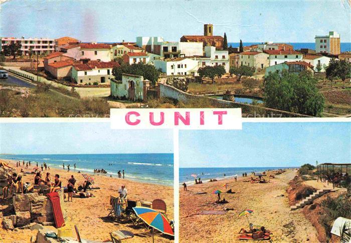 Cunit Tarragona Cataluna ES Diversos aspectos de la ciudad y playa