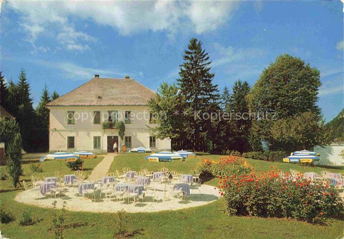 Oberfederaun VILLACH Kaernten AT Hotel Schloss Steinbichl Garten