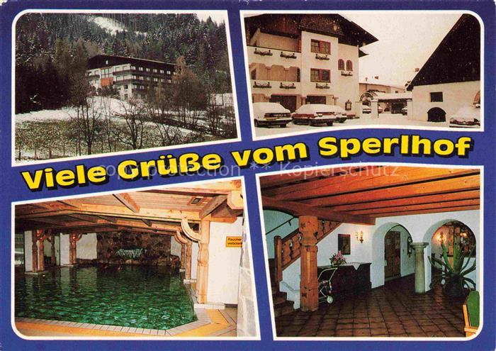 Windischgarsten Kirchdorf Krems Oberoesterreich AT Hotel Restaurant Sperlhof Hal