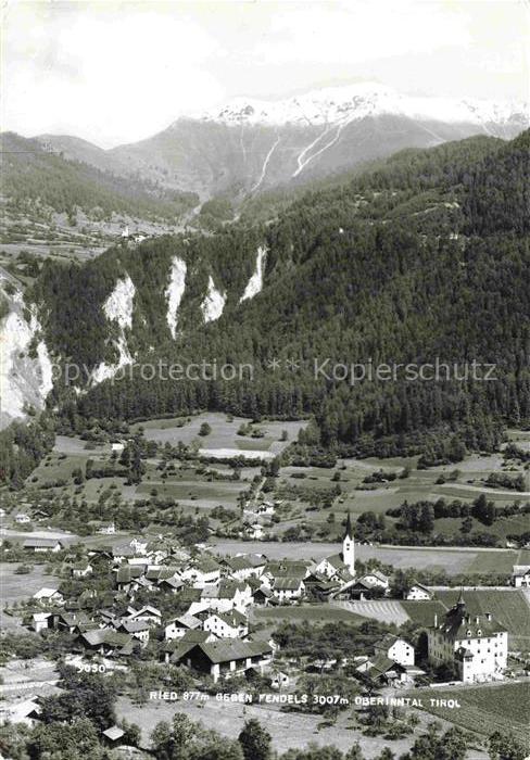Fendels Panorama Alpen