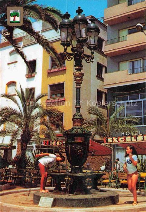 LLORET DE MAR Costa Brava ES Fuente de Canaletas