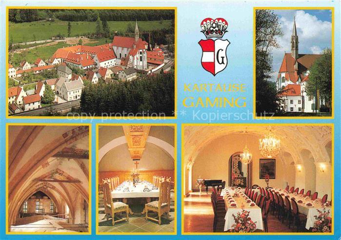 Gaming Niederoesterreich AT Kartause Wahrzeichen des oetscherlandes Praelatensaa