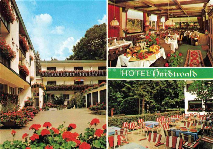 BAD HOMBURG von der Hoehe Hessen Hotel Hardtwald Restaurant Terrasse