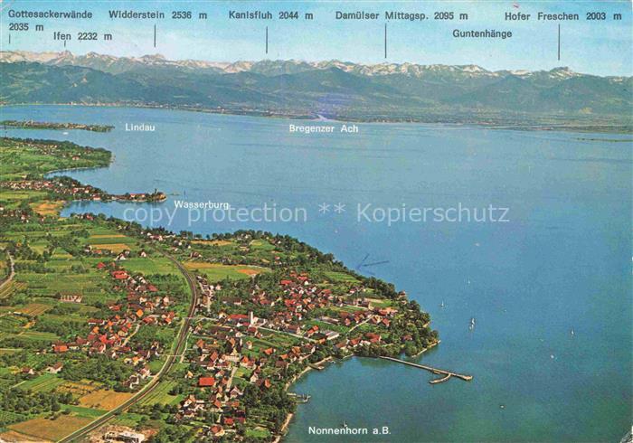 Nonnenhorn Panorama Blick gegen Schweizer Alpen