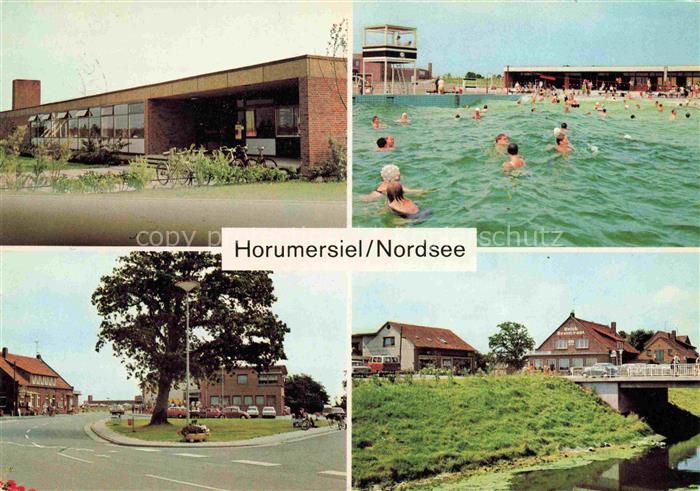 Horumersiel Wangerland Friesland Niedersachsen Dorfgemeinschaftshaus Wellenbad D